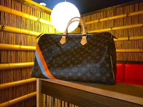 LOUIS VUITTON ルイヴィトン スピーディ 40 モノグラム ハンドバッグ ボストンバッグ ブラウン 40 カバン フランス製 ブランド 【メンズ】